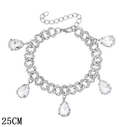 New Luxury 12mm Iced Out Cuban Link Bracelet For Women
