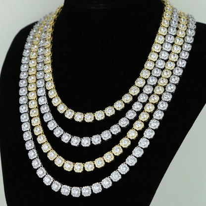 5A Cubic Zirconia Iced Out  jewelry Set For Men