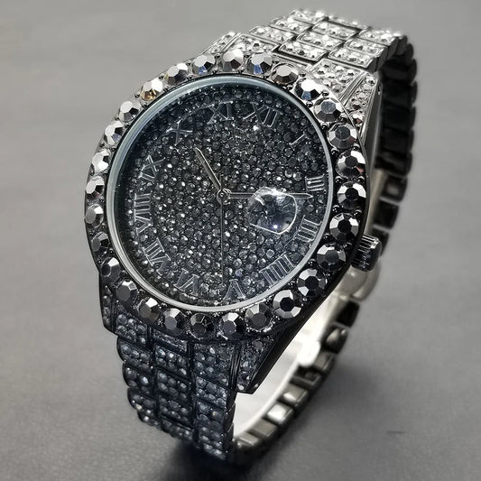 Luxury Roman Ice Out Watches For Men