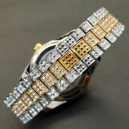 Luxury Roman Ice Out Watches For Men