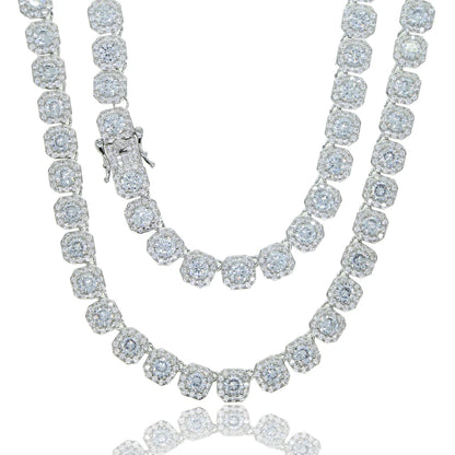 5A Cubic Zirconia Iced Out  jewelry Set For Men