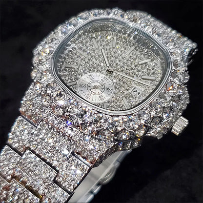 Luxury Diamond Hip Hop Watch Men For Men