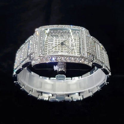 New 2025 Luxury Diamond Watch For Men