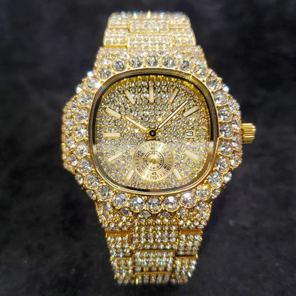 Luxury Diamond Hip Hop Watch Men For Men