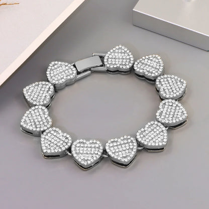 New Bling Rhinestones Paved Bracelet For Women