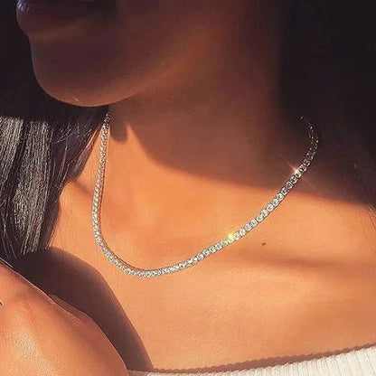 Luxury Sexy Choker Iced Out Necklace For Women