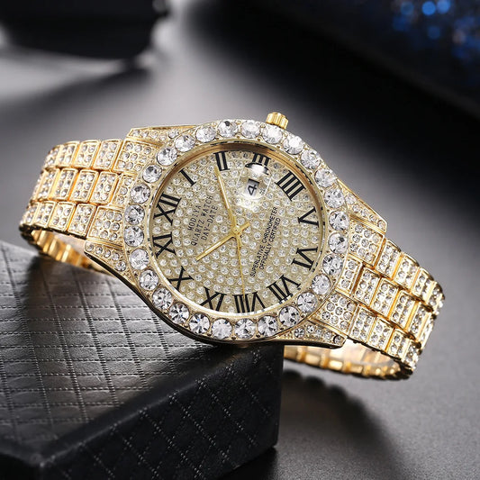 Luxury Golden Men's Watch