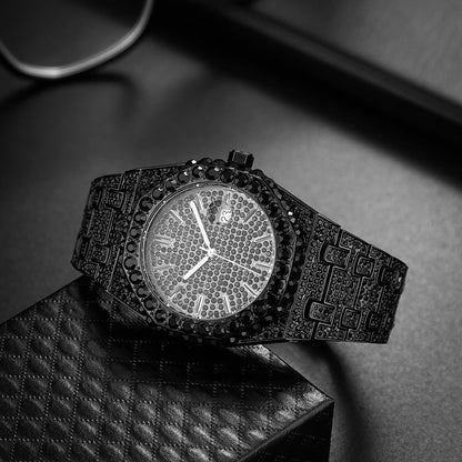 2025 Hip Hop Iced Mens Quartz Watches