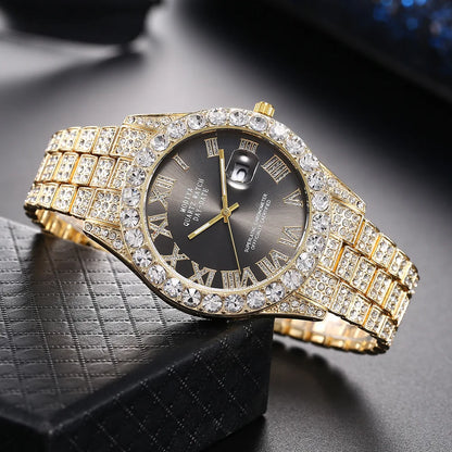 Luxury Golden Men's Watch