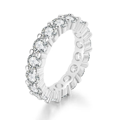 Iced Out Hiphop AAA+ Ring For Women