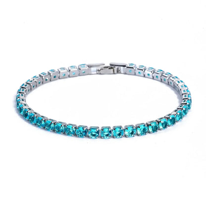 4mm Cubic Zirconia Tennis Bracelet For Women and Men