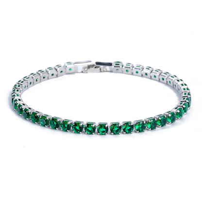 4mm Cubic Zirconia Tennis Bracelet For Women and Men