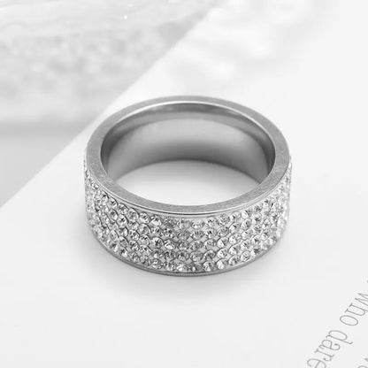 Hip Hop Iced Out Cz Bling Ring For Men