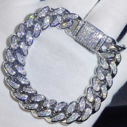 Luxury Iced Out Hip Hop Bracelet For Women