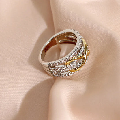 Unique Design Infinity Ring For Women