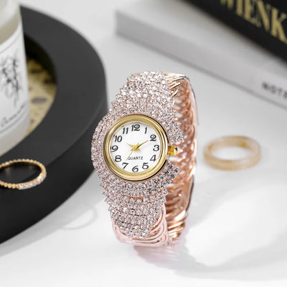 Luxury Brand Rhinestone Women's Watches