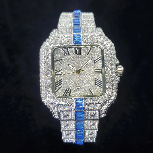 Hip-Hop Full Diamond Watch for Men