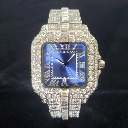 New 2025 Luxury Hip Hop Diamond Watch For Men