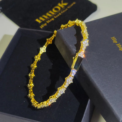 Hip Hop Tennis Bracelet For Men