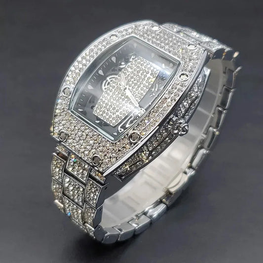 Luxury Full Diamond Watch For Men