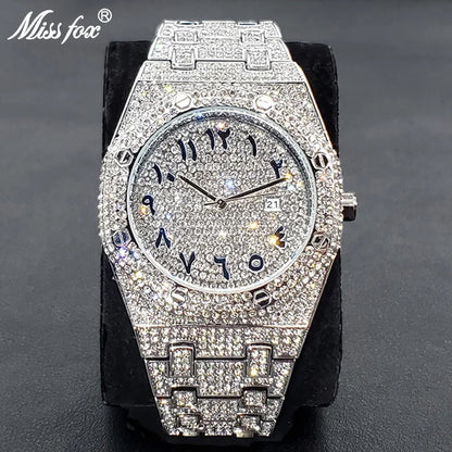 Luxury Full Diamond Watches For Men