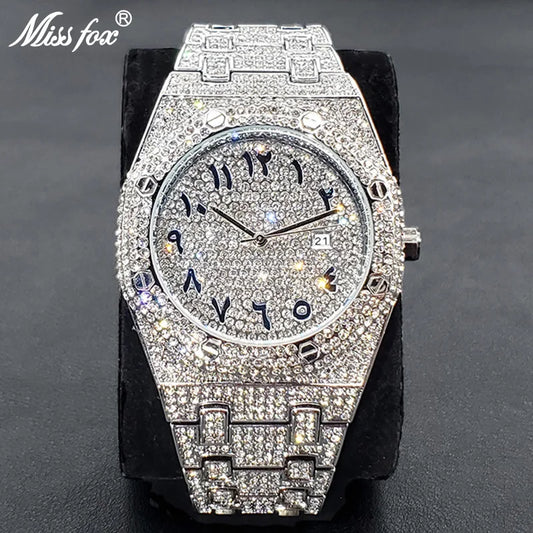 Luxury Full Diamond Watches For Men