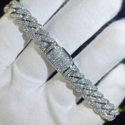 Luxury Iced Out Hip Hop Bracelet For Women