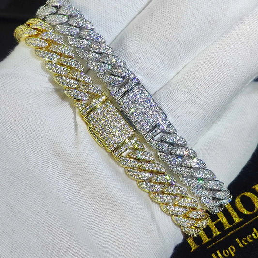 Luxury Iced Out Hip Hop Bracelet For Women
