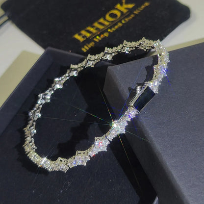 Hip Hop Tennis Bracelet For Men