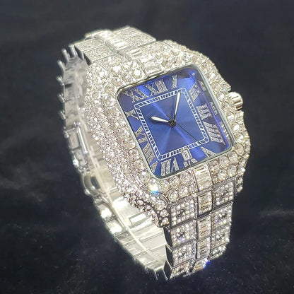 New 2025 Luxury Hip Hop Diamond Watch For Men