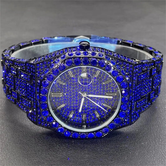 2025 Hip Hop Iced Mens Quartz Watches