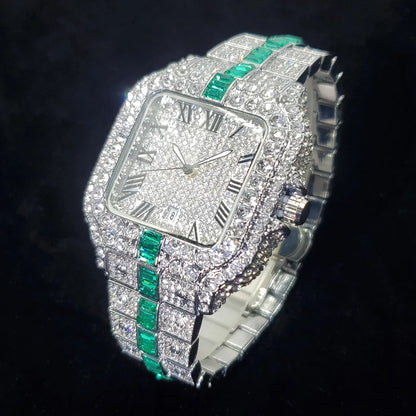 Hip-Hop Full Diamond Watch for Men
