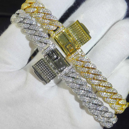 Luxury Iced Out Hip Hop Bracelet For Women