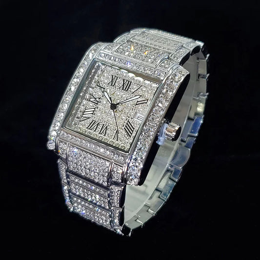 New 2025 Luxury Diamond Watch For Men