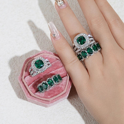 New Pink/White/Green/Black Rings For Women