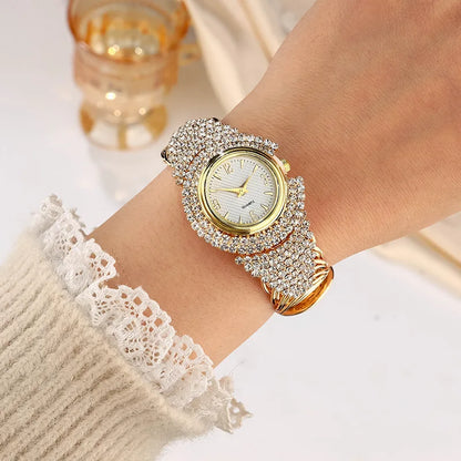 Luxury Brand Rhinestone Women's Watches