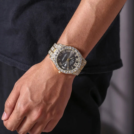 Luxury Golden Men's Watch
