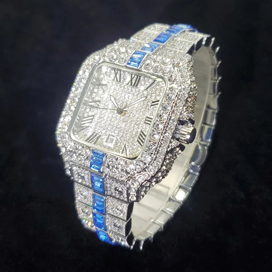 Hip-Hop Full Diamond Watch for Men