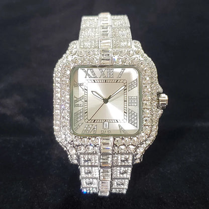 New 2025 Luxury Hip Hop Diamond Watch For Men