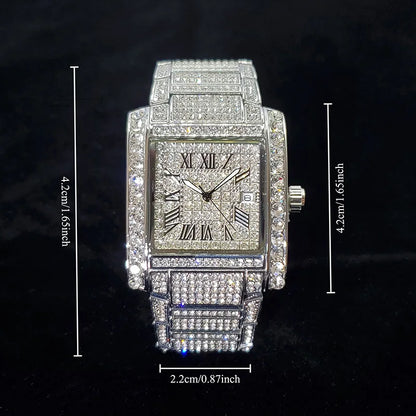 New 2025 Luxury Diamond Watch For Men