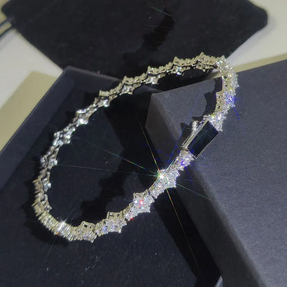 Hip Hop Tennis Bracelet For Men