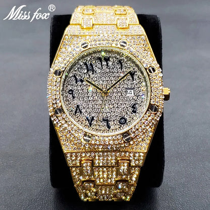 Luxury Full Diamond Watches For Men