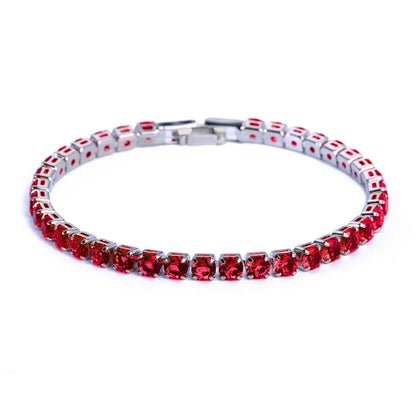 4mm Cubic Zirconia Tennis Bracelet For Women and Men