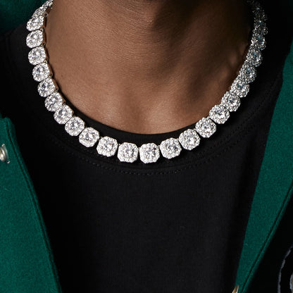 5A Cubic Zirconia Iced Out  jewelry Set For Men