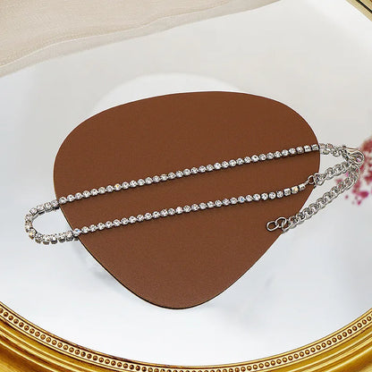 Iced Out Tennis Chain Necklace For Women