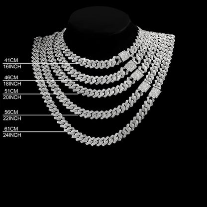 Iced Out Necklace, Watch, Bracelet For Men