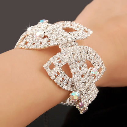 New Fashion Charm Bracelets 925 Silver AAAAA Zircon Crystal For Women
