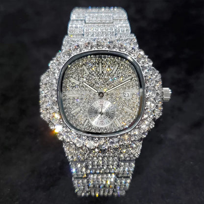 Luxury Diamond Hip Hop Watch Men For Men
