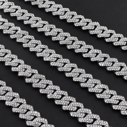 HipHop 14MM Prong Cuban Link Chain For Men